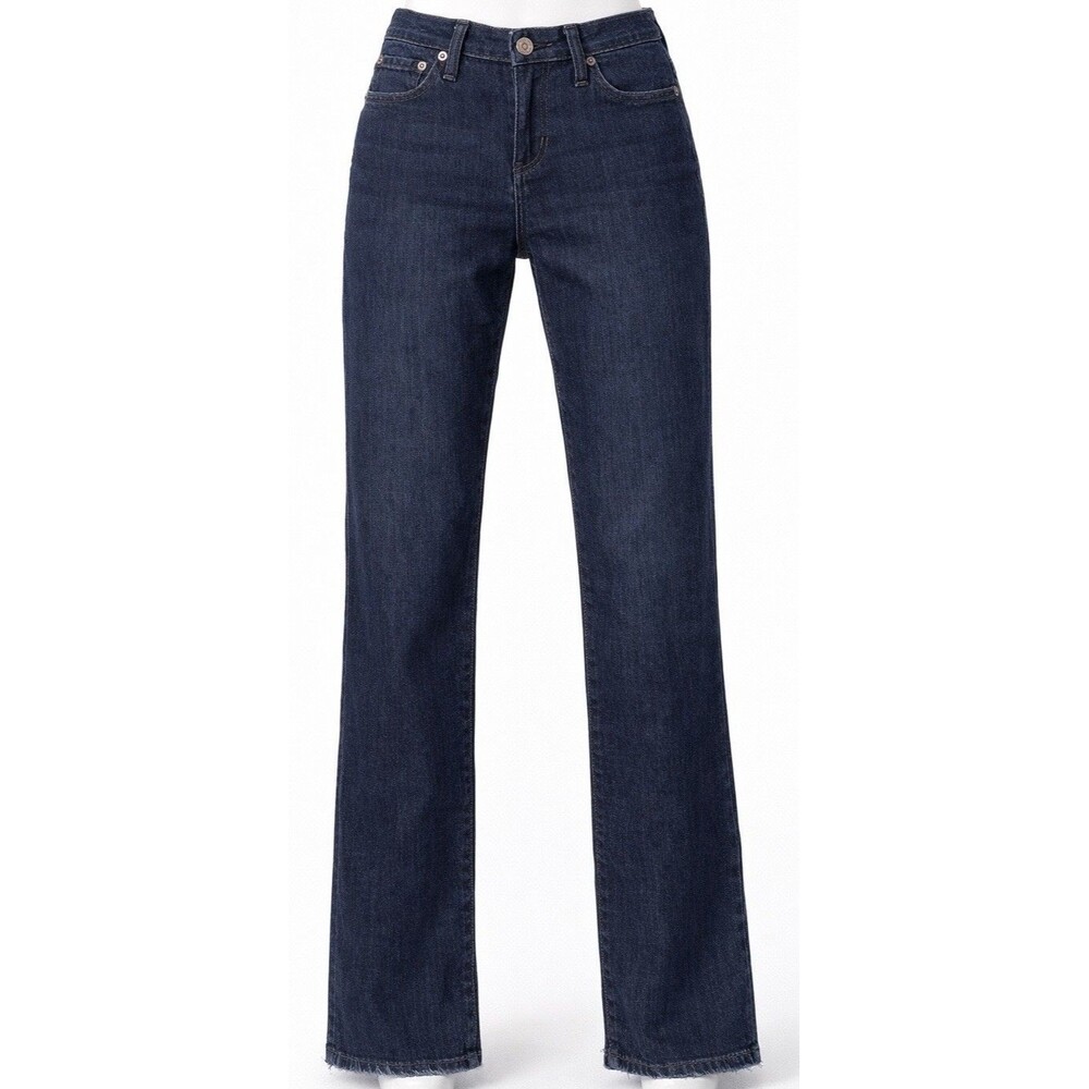 AG Adriano Goldschmied The Stilt Cigarette Leg Jeans 24R Dark Wash USA